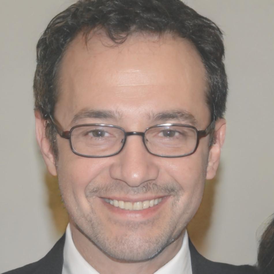 Partnership coordinator reviewing collaboration materials