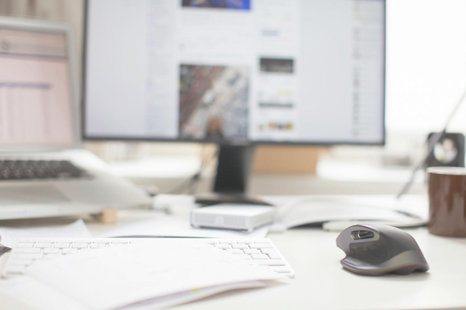 Students collaborating on database programming projects